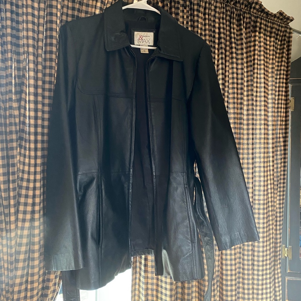 100% leather jacket